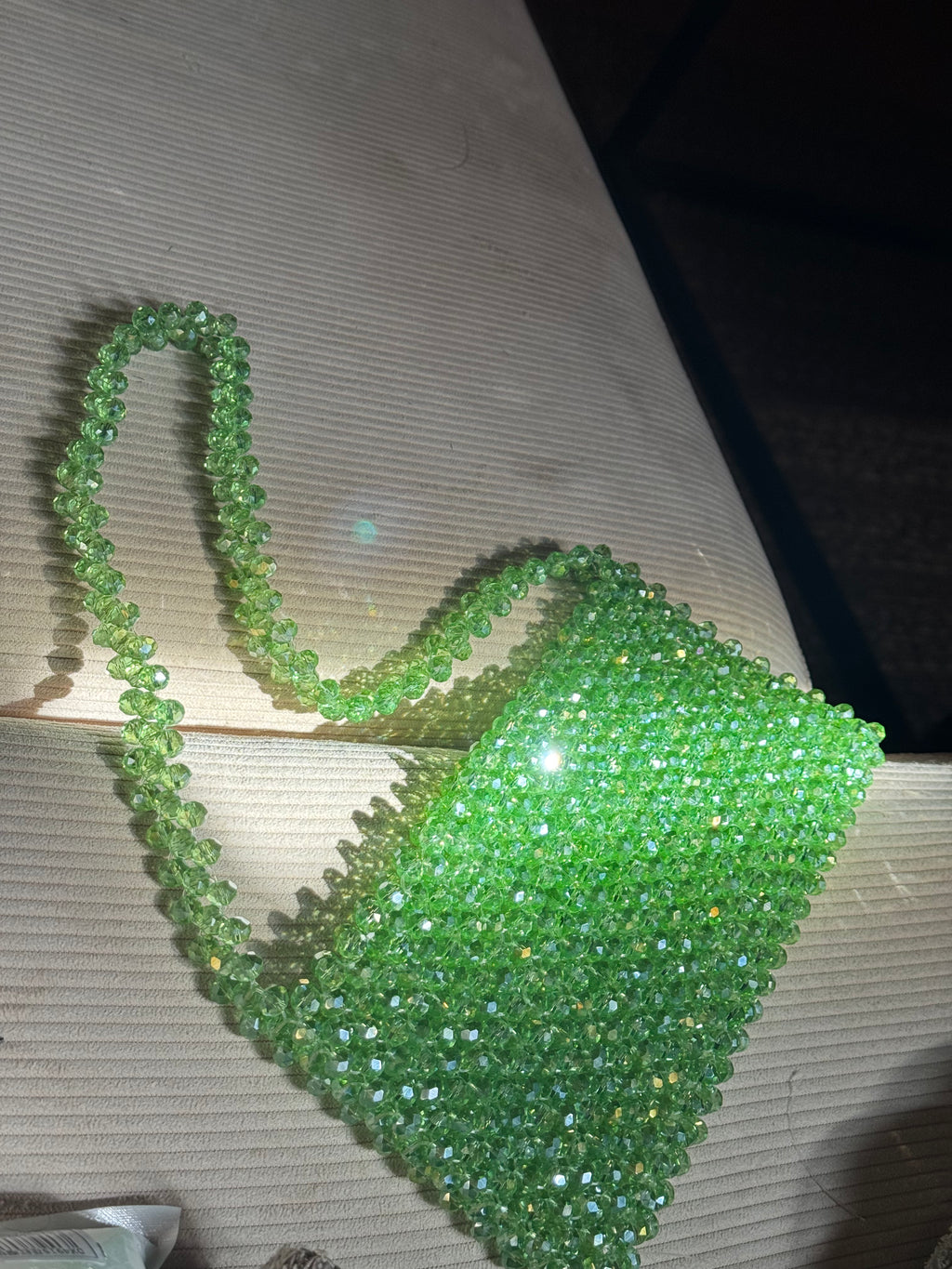 La pochette cristal