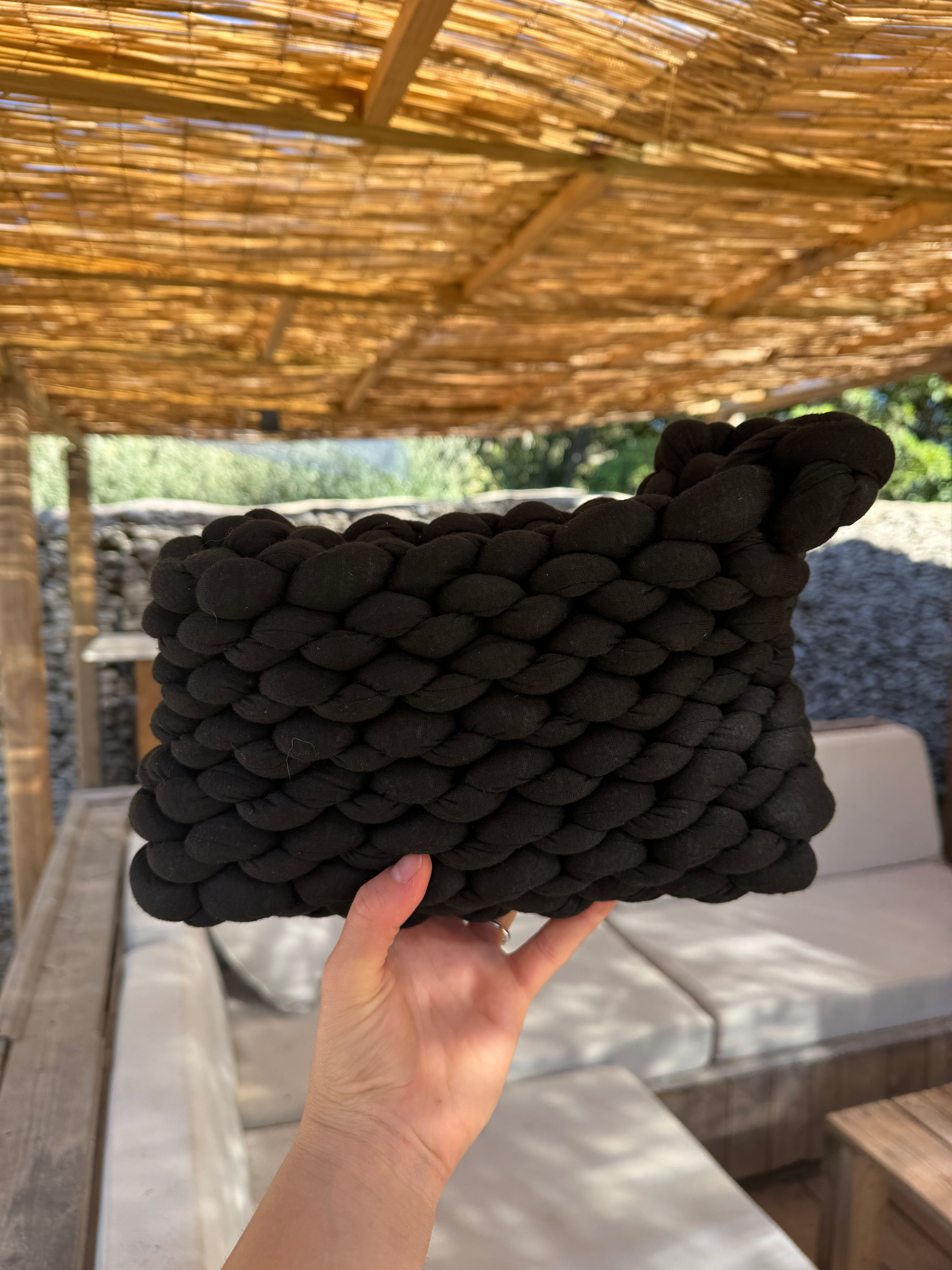 La pochette tressée
