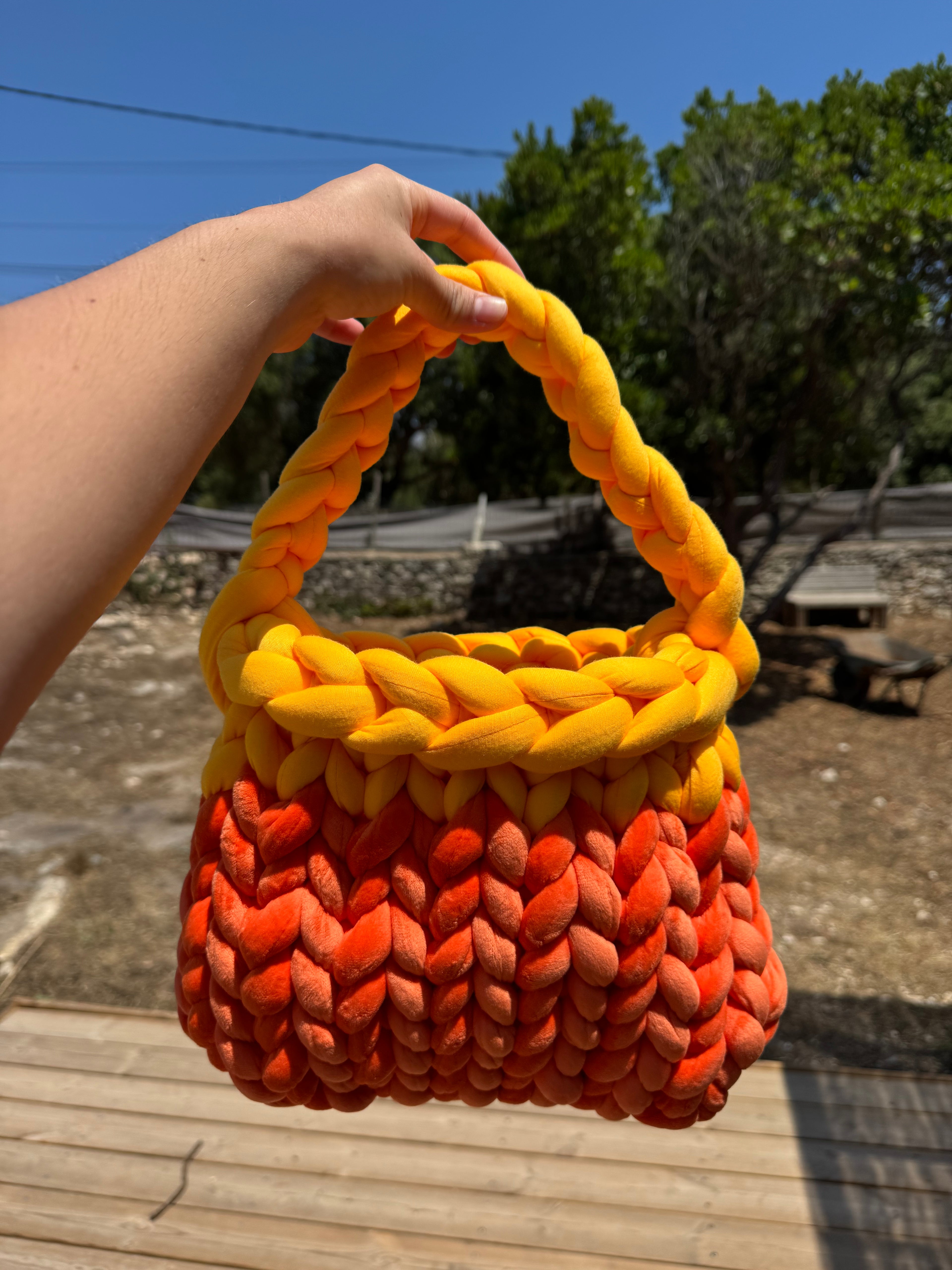 Le sac tressé
